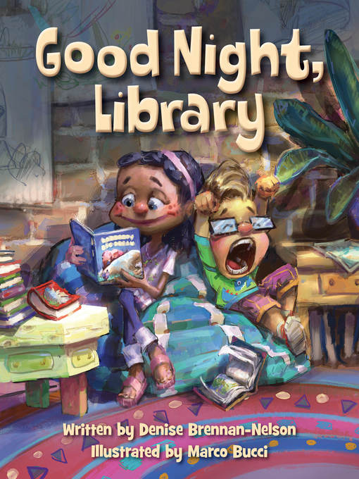Book jacket for Good night, library